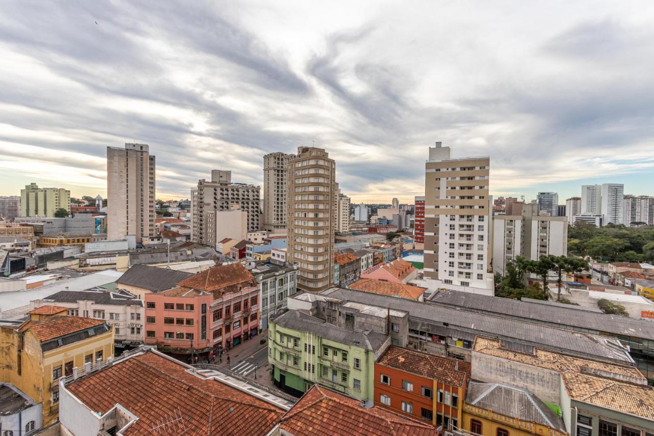 Vista Passeio Publico - Ayn027 Apartment Curitiba Luaran gambar